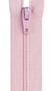 14" Zipper Light Pink