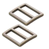 By Annie 1" Flat Widemouth Sliders Antique Brass - 2