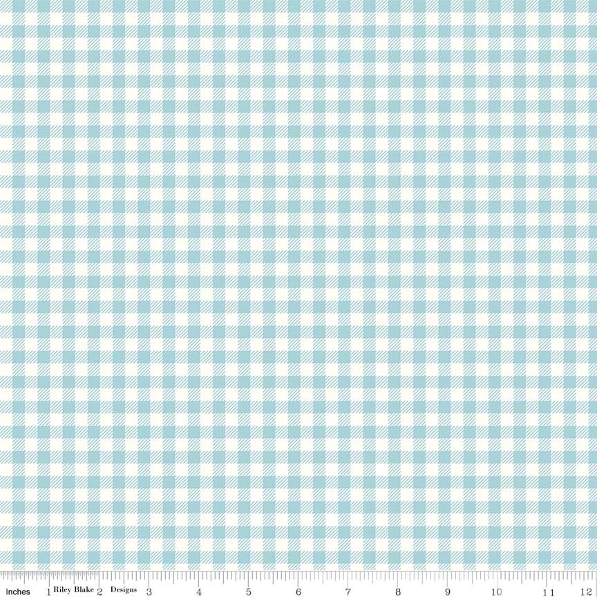 Linley Gingham 15 Blue