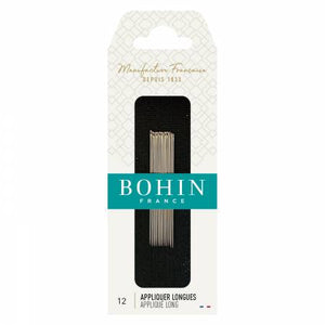 Bohin Applique Long / Beading Needles Size 12