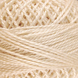 Valdani Perle Cotton 5 Light Ecru Size 8