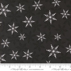 56134 18 Winter Friends Charcoal Black