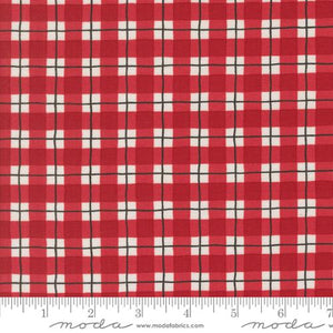 56137 17 Winter Friends Berry Red
