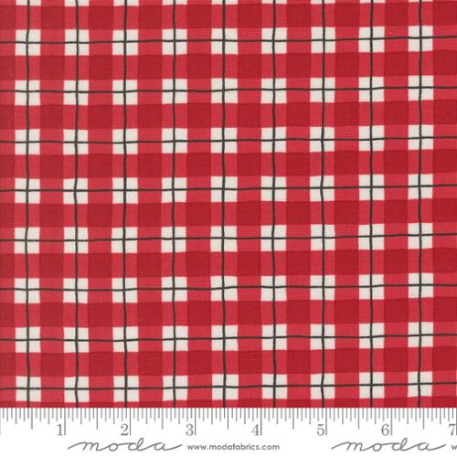 56137 17 Winter Friends Berry Red