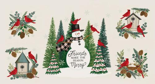 56139 11 Winter Friends Panel