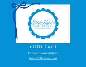 EllaKates eGift Card for Online Shop $25-$100