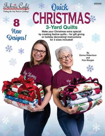 Fabric Cafe Quick Christmas 3-Yard Quilts Book