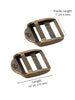 By Annie 1" Strap Adjuster Antique Brass
