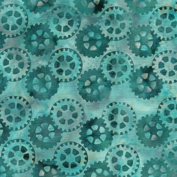 122323905 Gears Teal Aqua