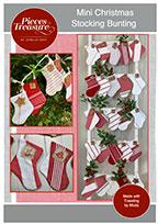 Mini Christmas Stocking Bunting Kit