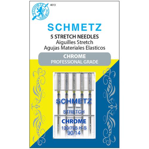 Schmetz Stretch Needles Chrome Professional Grade