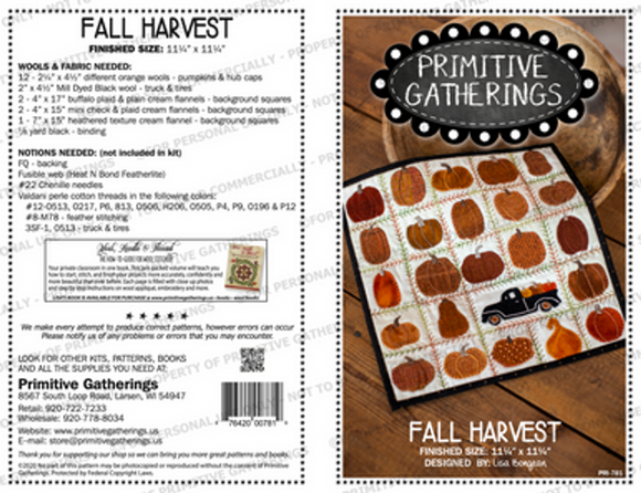 Fall Harvest Pattern