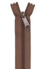 By Annie Zipper 24" Seal Brown