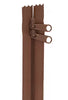 By Annie Zipper 30" Seal Brown