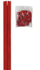 By Annie Zippers By the Yard Atom Red