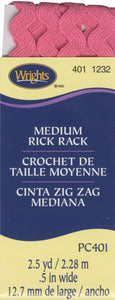 Rick Rack Medium Pink