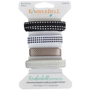 Kimberbell Black & Grey Ribbon
