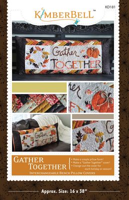 Gather Together Bench Pillow Pattern