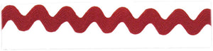 Red Ric Rac 3/4 Inch