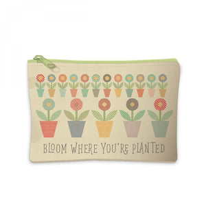 Bloom Where You're Planted Canvas Bag