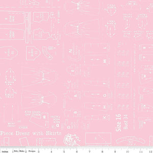 WB6421 Pink Bee Backings and Borders