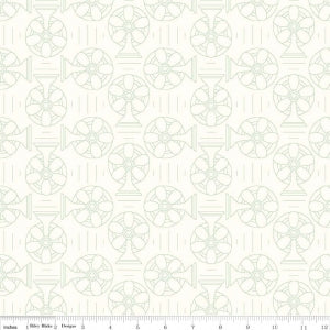 C6390-Green Bee Backgrounds