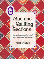 Machine Quilting in Sections Book