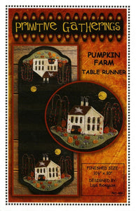Primitive Gatherings Pumpkin Farm Table Runner Kit